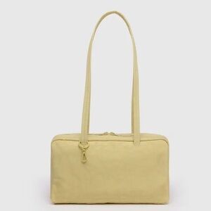 BAGGU Nylon Bowler Bag Butter